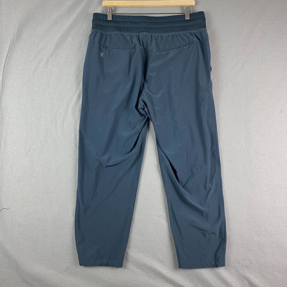 Free Fly Pants Womens XL Gray Breeze Pull On Jogger Travel Packable Fishing crop - Picture 6 of 12